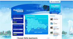 Desktop Screenshot of alojamientodominicano.com